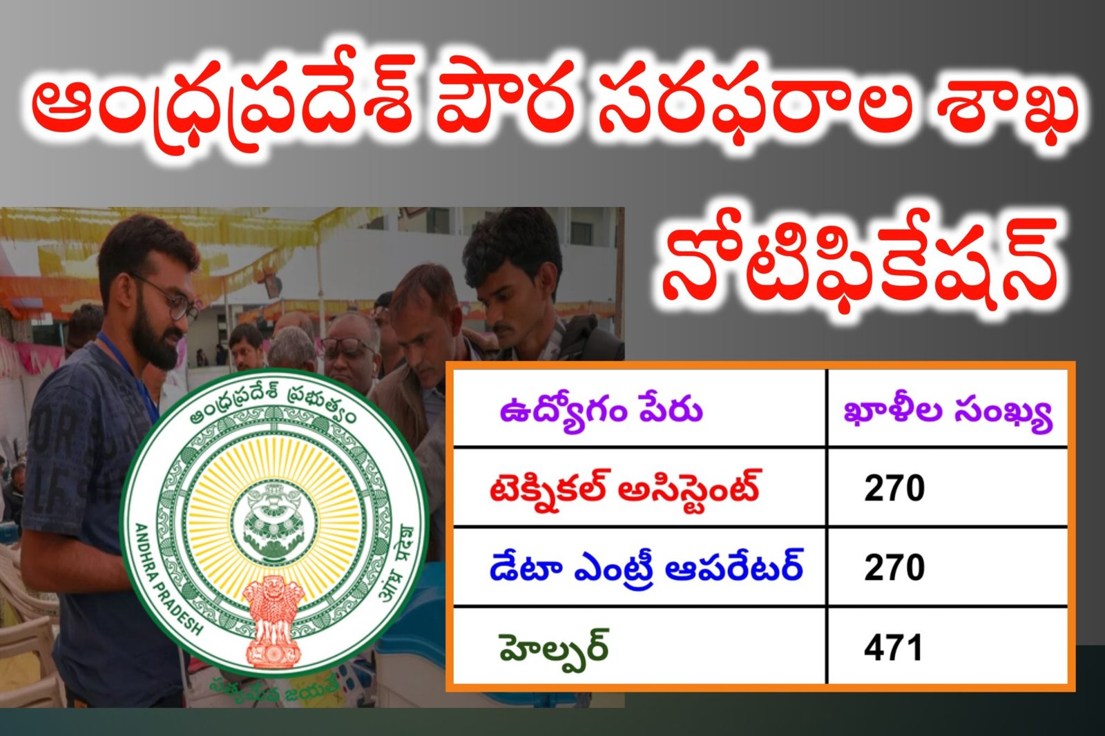 APSCSCL Contract Basis Jobs In Srikakulam AP Contract Basis Jobs 