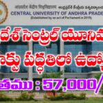 సెంట్రల్ యూనివర్సిటీ ఆఫ్ ఆంధ్ర ప్రదేశ్ - Central University of Andhra Pradesh Jobs