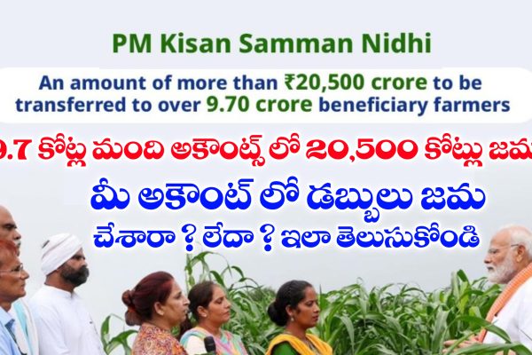 PM Kisan Scheme Status