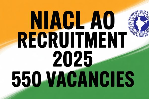 NIACL Administrative Officer Recruitment 2025