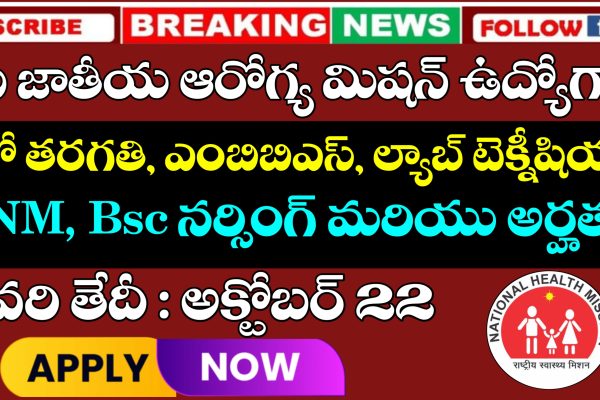 AP NHM Jobs Recruitment 2025 | AP Contract Outsourcing Jobs Notification 2025 AP Contract Outsourcing Jobs