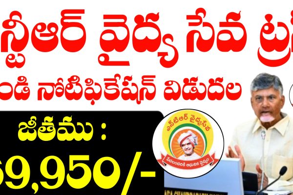 NTR Vaidya Seva Trust Jobs