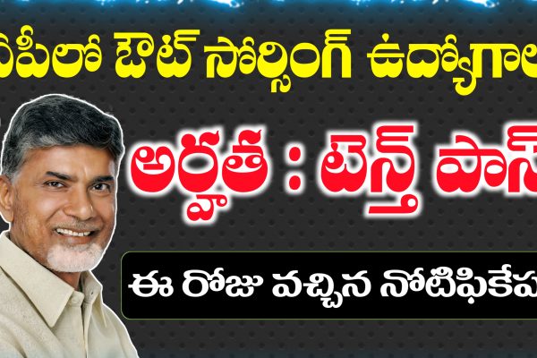 AP Outsourcing Jobs Recruitment 2026 in Telugu